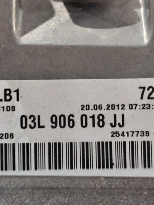 Calculator Ecu  03l906018JJ Audi A4-B8  2013 facelift 2.0 TDI MOT CJC