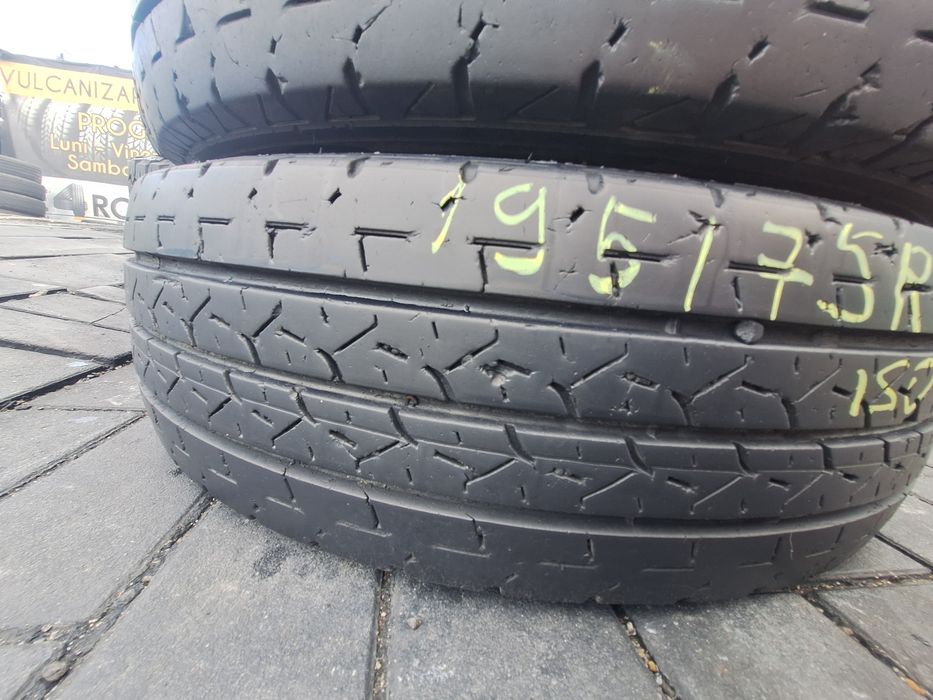 2 anvelope vara 195/75r16C Bridgestone dot  2022 Montaj Gratuit