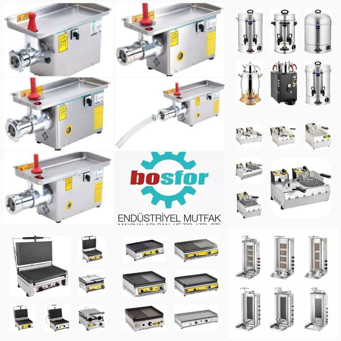 Tostir izgira friturnitsa gamburger   xullas fasfud uchun barcha jixoz