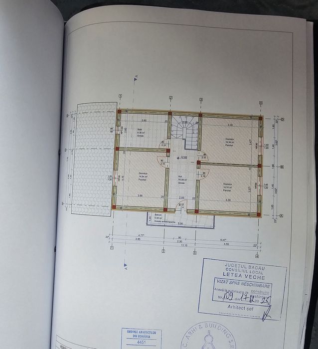 Se vinde casa p+m in Letea veche