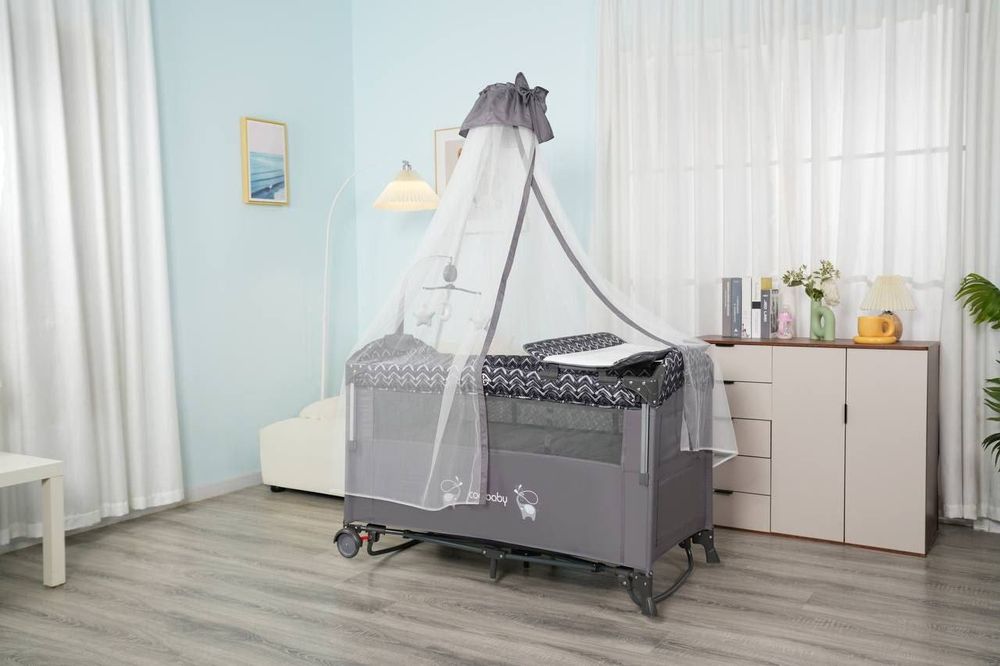 Складной манеж кроват