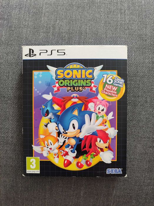 Игра SONiC origins plus+ PS5