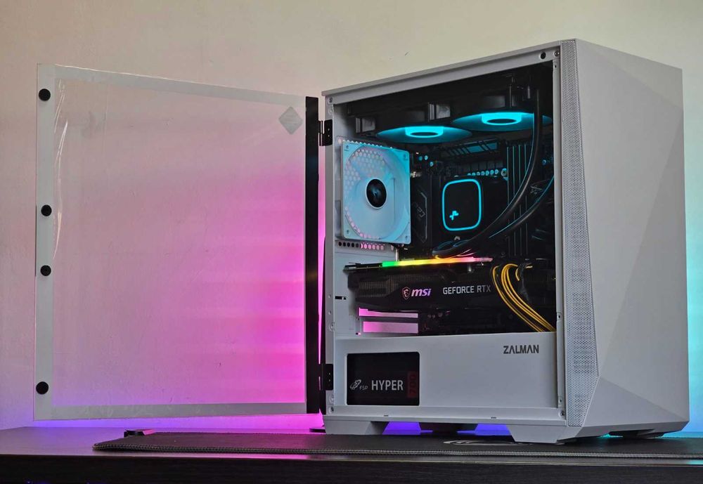 RTX 5060/Ryzen 7-5700X/RAM 32GB/SSD 1TB/Водно/Чисто Нов+Гаранция