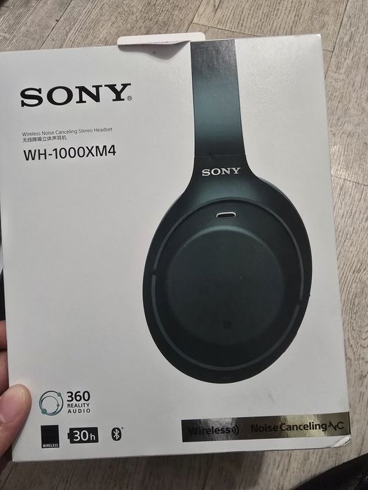 Продам Сони Sony WH-1000XM4 черный б/у