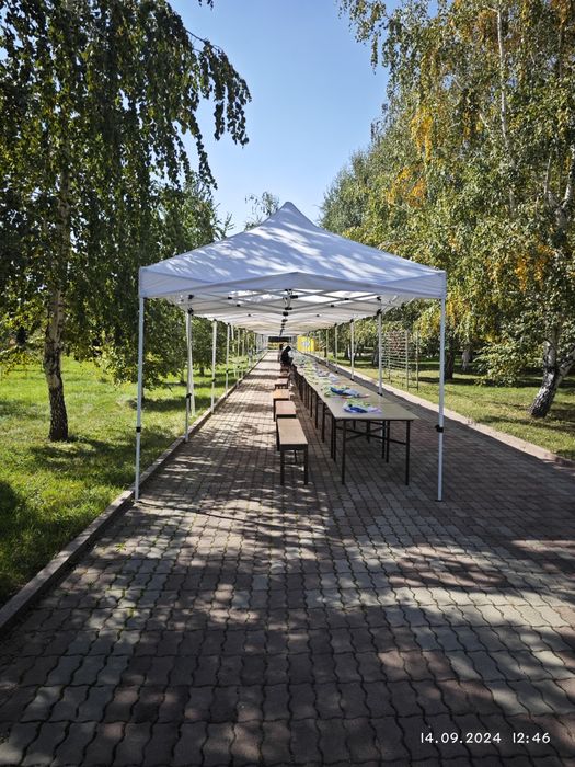 Аренда палаток 3*3 Белый