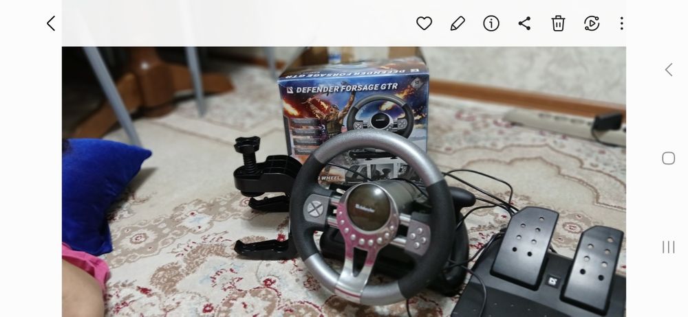 Руль игровой состояние отличное