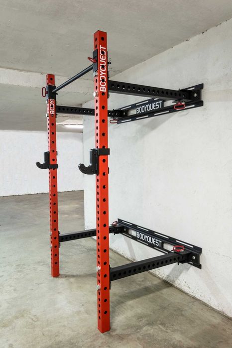 Аксесоари за сгъваем rack BODYQUEST за Набиране и Клекове Тежести Крос