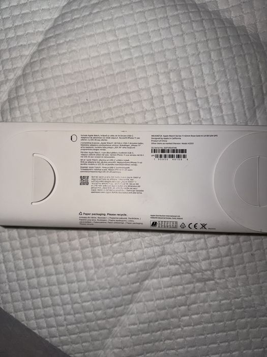 Apple watch seria 11 rose gold 42mm