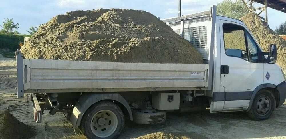 Nisip, balastru si amenajari cu miniexcavator