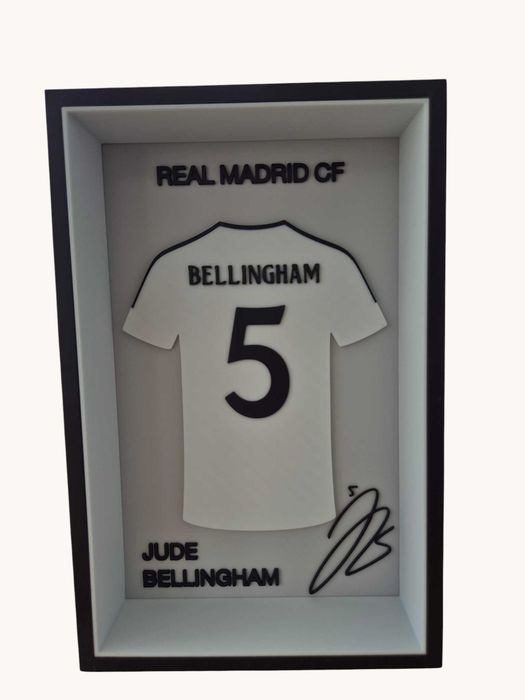 Ramă Tablou Jude Bellingham — Printat 3D | Decor Fotbal