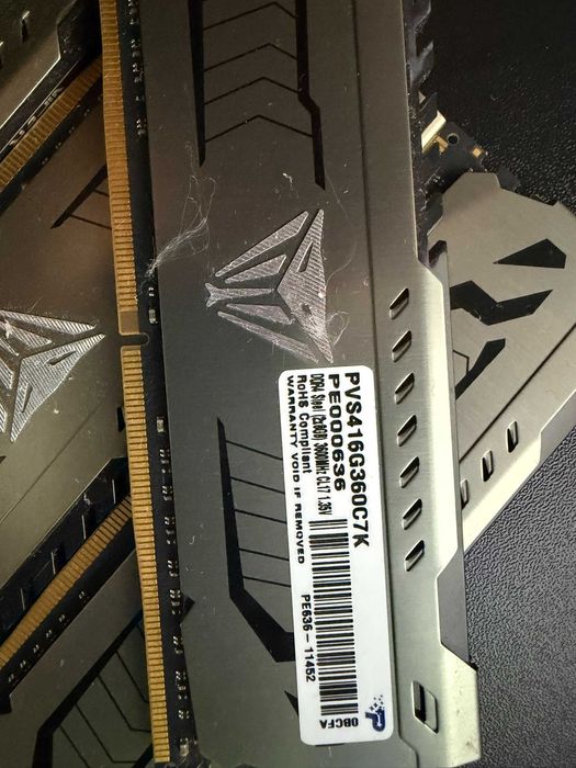 Patriot - Viper Steel DDR4 32GB (4x8GB) 3600MHz CL17, Gaming RAM ПАМЕТ