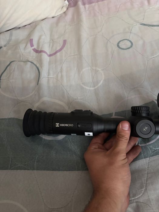 Hikmicro alpex lrf 4k a50el + Ir фенер