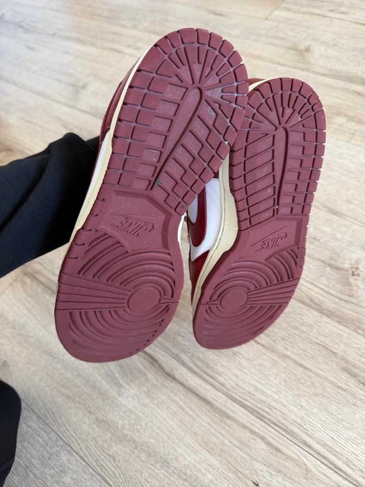 Adidasi Nike Dunk Low Team Red/White - marimea 44,5