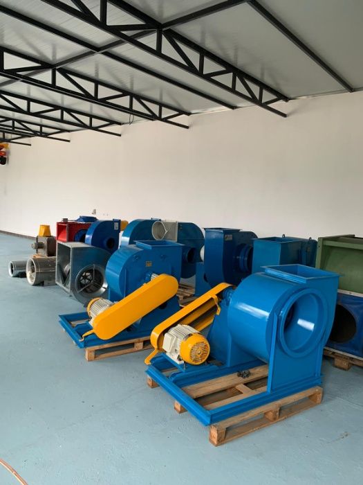 Ventilatoare centrifugale,rumegus, cereale, cabine vopsit,filtre sac