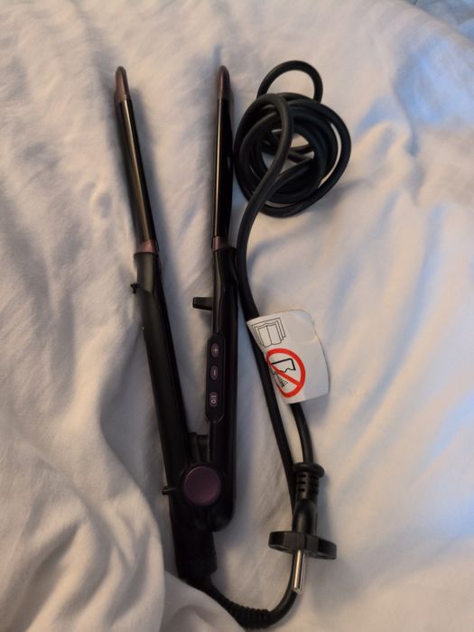 Маша/преса за къдрене и изправяне 2 в 1