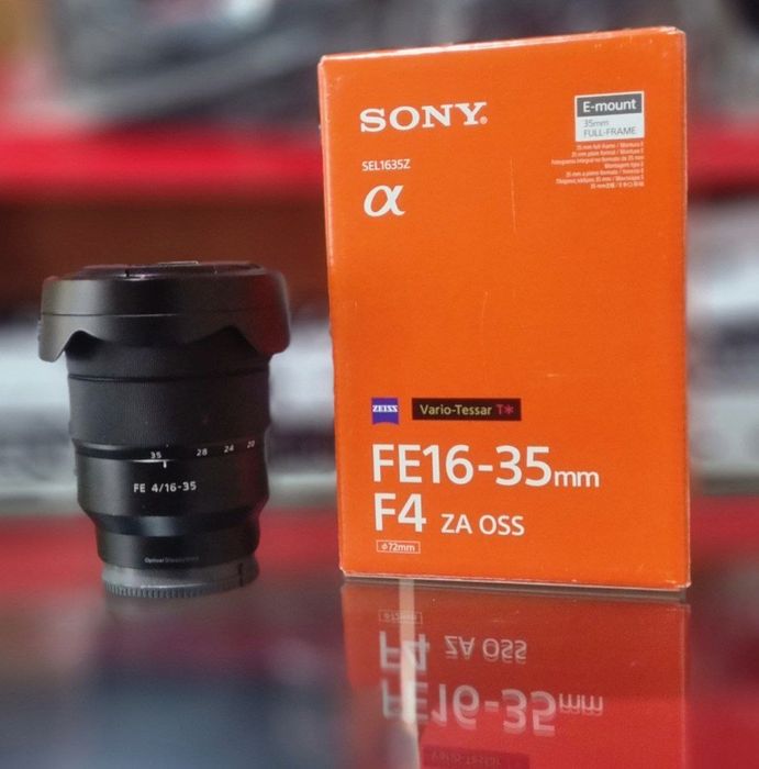 Sony 16-35 FE f4 Carl zeiss FullFrame широкий объектив Сонй
