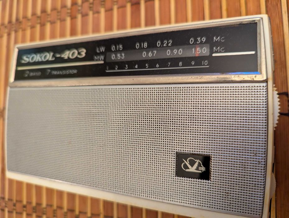 Radio SOKOL-403, anii '70, perfect functional