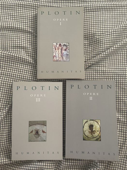 Plotin, Opere, volumele I, II, III (Humanitas)