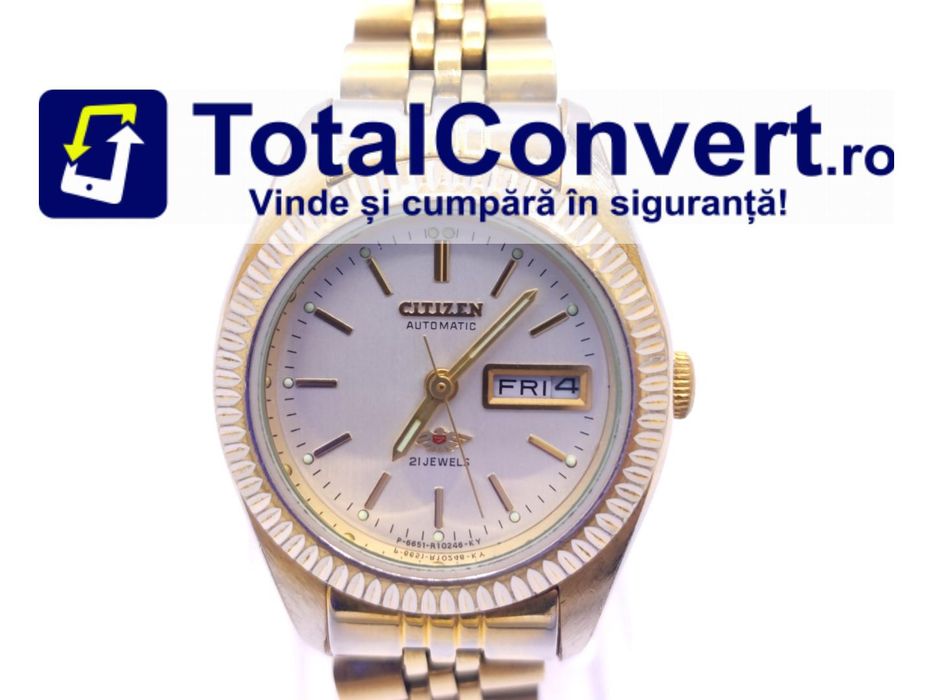 Citizen 6651 automatic dama, Garantie 24 luni | #D90683