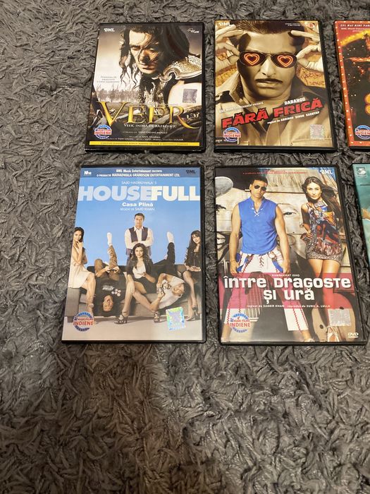 Dvd-uri filme indiene 7 bucati