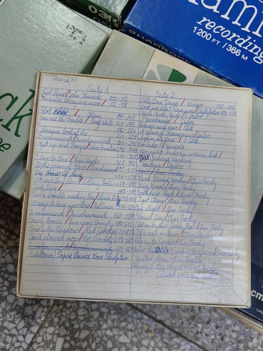 Магнетофонни ролки 18 см 62 бр за 300 лв