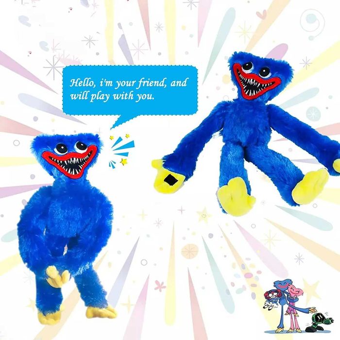 -30% НАМАЛЕНИЕ Плюшена играчка, Huggy Wuggy, Хъги Лъги 40см