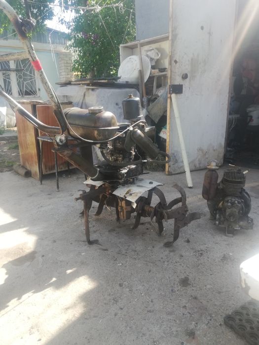 Продам мотоблок с запасным двигателем