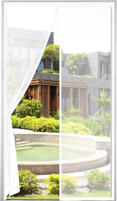 Kit plasa antiinsecte, tantari, pentru usa, cu toate accesoriile