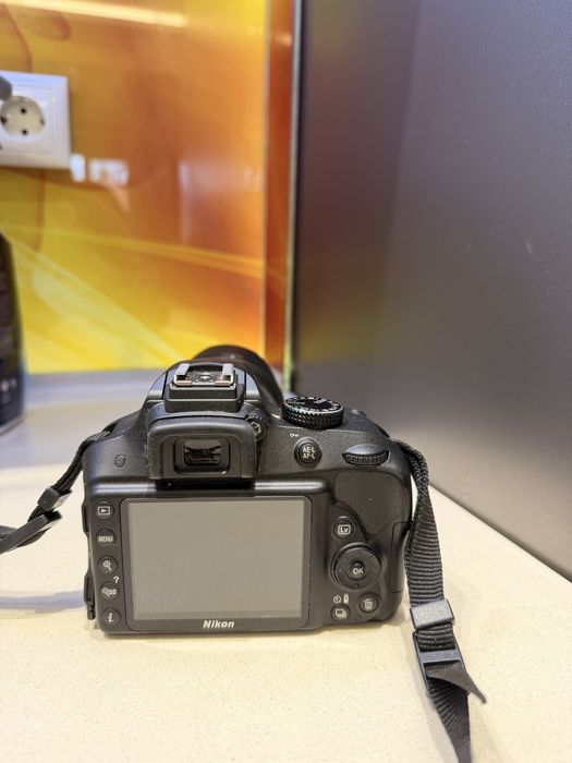Като нов фотоапарат NIKON D3300 AF- P 18-55 VR Kit
