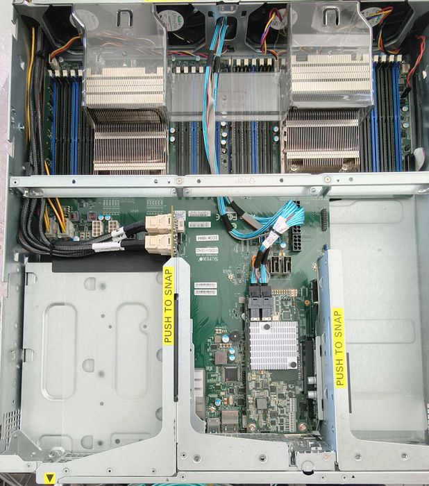 Сървър Supermicro 6028U 12LFF 2U X10DRU-i+ 2*E5-2690v4 32GB 9300-8i