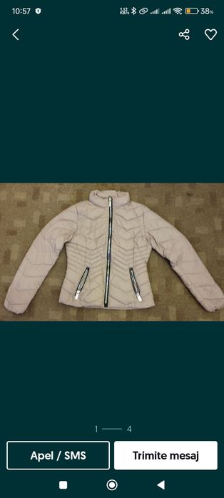 Haina / geaca fas dama, cambrata,
märimea M 38-40
70 lei