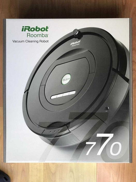 Нов почистващ робот, прахосмукачка iRobot Roomba 770