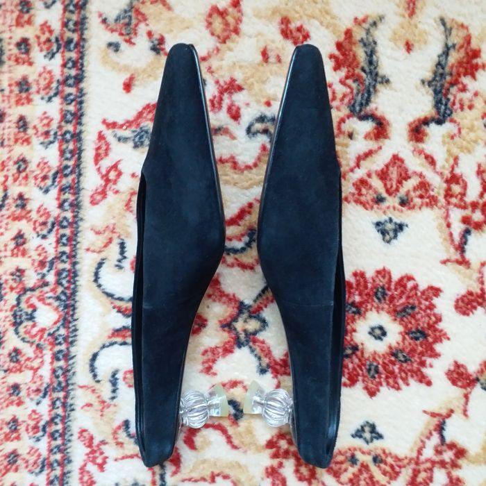 Papuci Mango negri 36