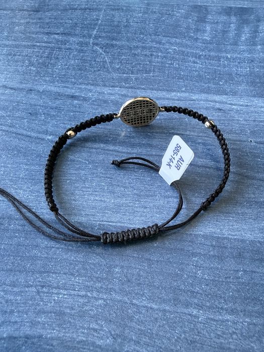 Bratara impletita aur 14k audi