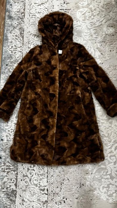 Шуба норковая теплая