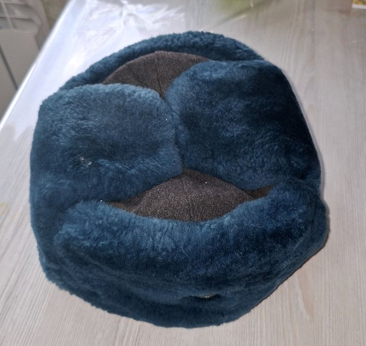 Шапка ушанка офицерская размер 60