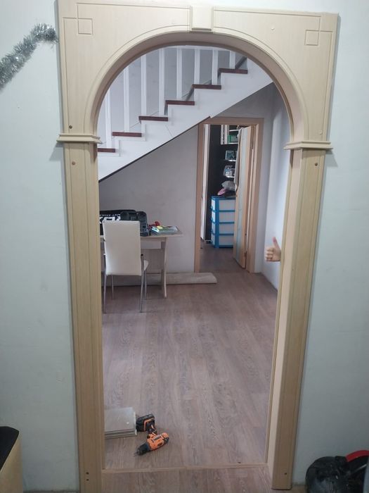 Двери деревяные шпонированные