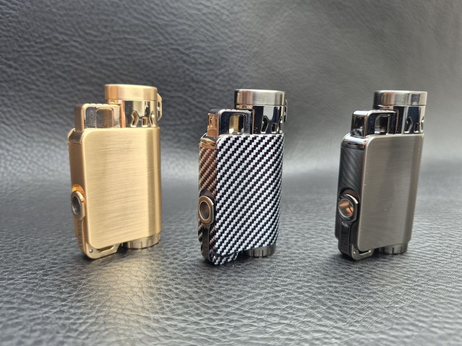 Запалка за пури JOBON в подаръчна кутия,три цвята L-0304