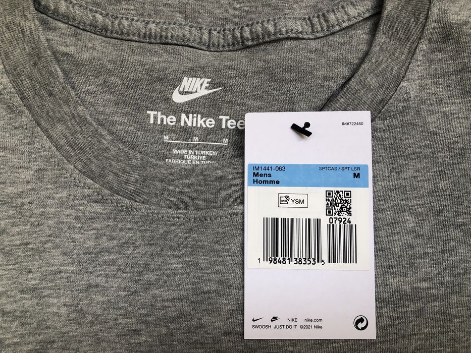 Nike T-shirt ОРИГИНАЛНИ мъжки тениски - M/L