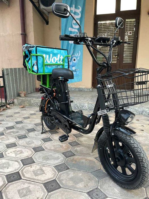 Arendaga elektrovelosiped kuryerlar uchun ijarga Monster elektro velik