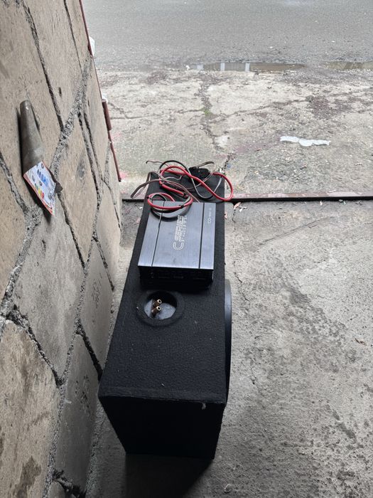 Pachet subwoofer Pioneer  statie bmw e46 cabrio