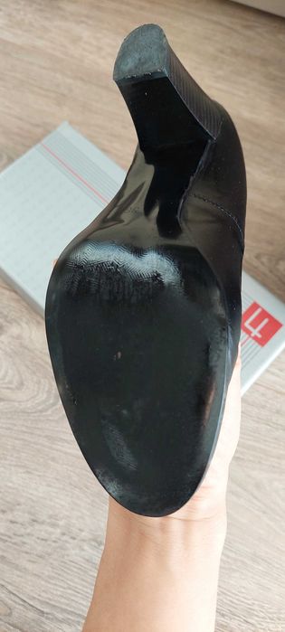 Обувки черни естествена кожа, Гарант ф пловдив, 36