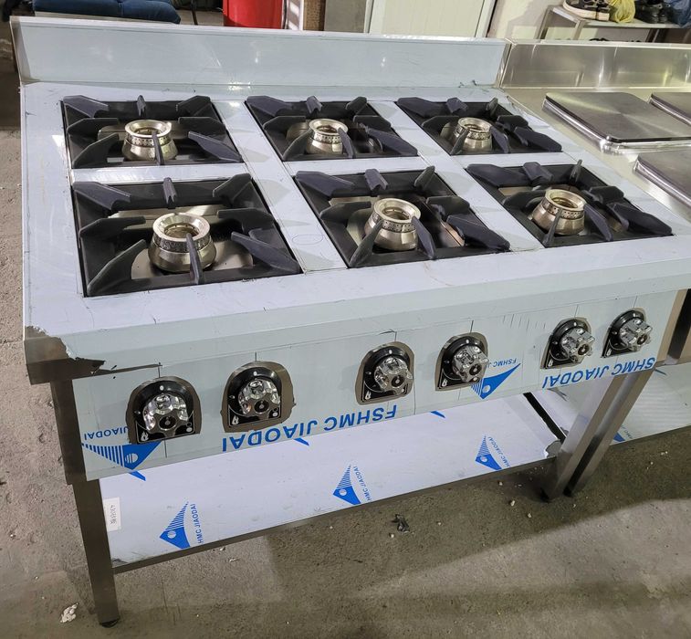 Газовая плита для ресторана