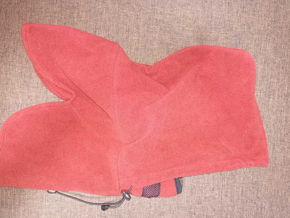 Балаклава флис бордовая