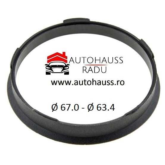 Inele de centrare Ghidaj 67.0 - 63.4 Ford Volvo Jaguar Made in Germany
