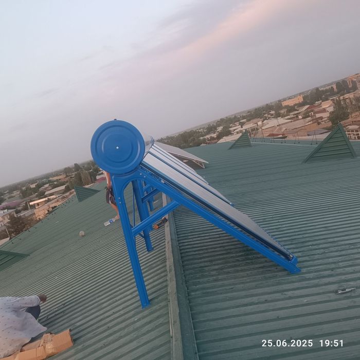 Солнечный Водонагреватель без давлением 200л