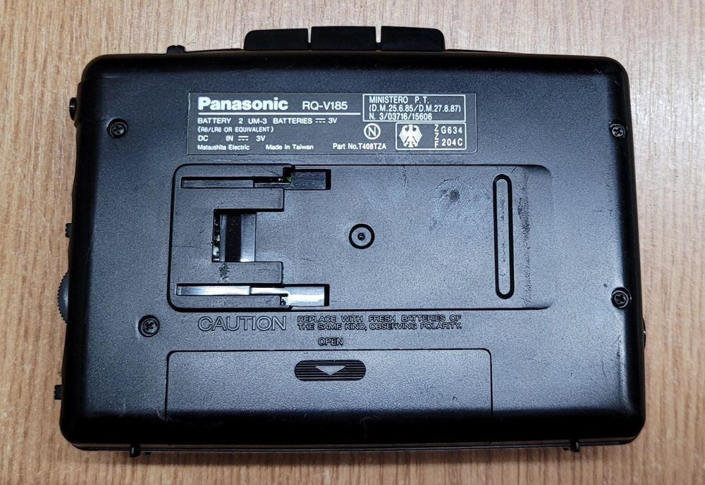 Walkman Radio Panasonic RQ v185