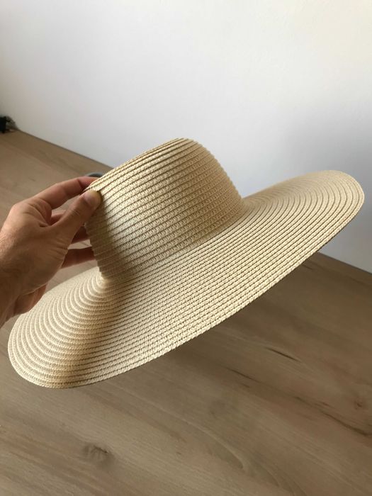 Pălărie clasică de vară cu bor mare Pălărie de soare reglabilă