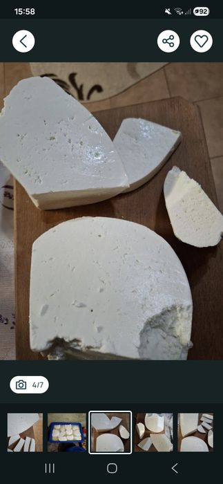 Brânză proaspătă capră naturală