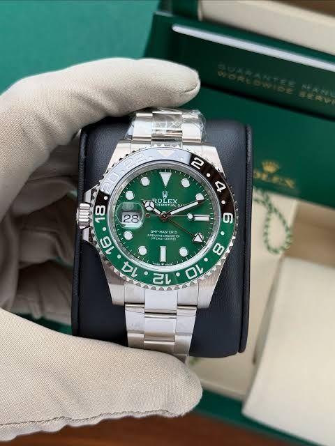 Rolex gmt master ii 40mm oyster white gold